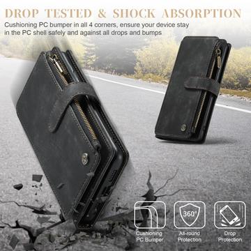 Google Pixel 8 Pro Caseme C30 Multifunktionel Pung - Sort