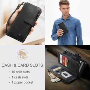 Google Pixel 8 Pro Caseme C30 Multifunktionel Pung - Sort