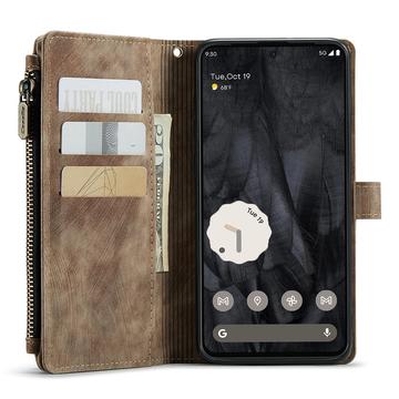 Google Pixel 8 Pro Caseme C30 Multifunktionel Pung - Brun