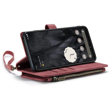 Google Pixel 8 Pro Caseme C30 Multifunktionel Pung - Rød