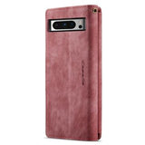 Google Pixel 8 Pro Caseme C30 Multifunktionel Pung - Rød