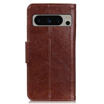 Google Pixel 8 Pro Elegant Series Pung med Stativfunktion - Brun