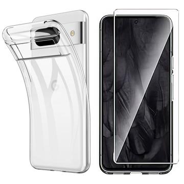 Google Pixel 8 Pro Saii 2-i-1 TPU Cover & Hærdet Glas