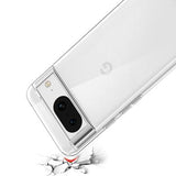 Google Pixel 8 Pro Saii 2-i-1 TPU Cover & Hærdet Glas