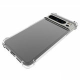 Google Pixel 8 Pro Stødsikkert TPU Cover - Gennemsigtig