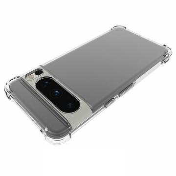 Google Pixel 8 Pro Stødsikkert TPU Cover - Gennemsigtig