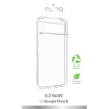 Google Pixel 8 Puro 0.3 Nude TPU Cover - Gennemsigtig