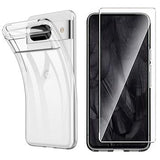 Google Pixel 8 Saii 2-i-1 TPU Cover & Hærdet Glas