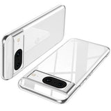 Google Pixel 8 Saii 2-i-1 TPU Cover & Hærdet Glas