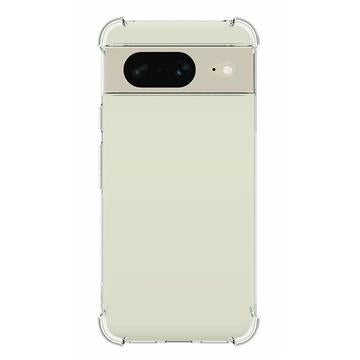 Google Pixel 8 Stødsikkert TPU Cover - Gennemsigtig