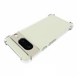 Google Pixel 8 Stødsikkert TPU Cover - Gennemsigtig