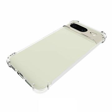 Google Pixel 8 Stødsikkert TPU Cover - Gennemsigtig