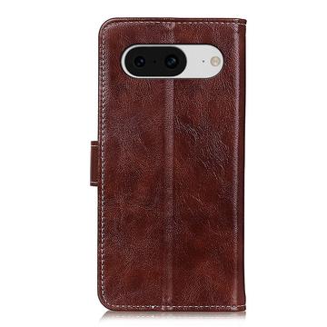 Google Pixel 8 Pung med Magnetisk Lukning - Brun