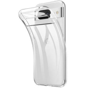 Google Pixel 8a Skridsikkert TPU Cover - Gennemsigtig