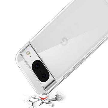 Google Pixel 8a Skridsikkert TPU Cover - Gennemsigtig
