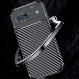 Google Pixel 8a Beetle Karbonfiber TPU Cover - Sort