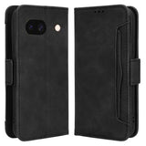 Google Pixel 8a Pung Cover med Kortholder - Sort
