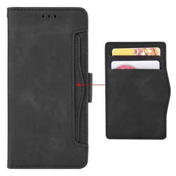 Google Pixel 8a Pung Cover med Kortholder - Sort