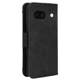 Google Pixel 8a Pung Cover med Kortholder - Sort