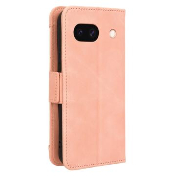 Google Pixel 8a Pung Cover med Kortholder - Pink