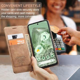 Google Pixel 8a Caseme 013 Series Pung - Brun