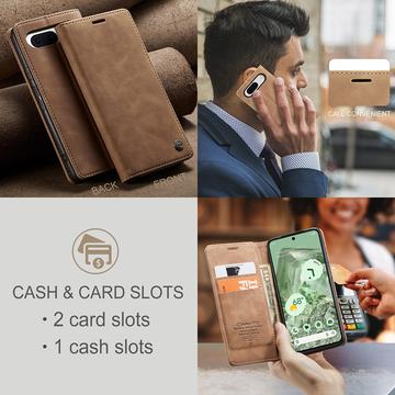 Google Pixel 8a Caseme 013 Series Pung - Brun