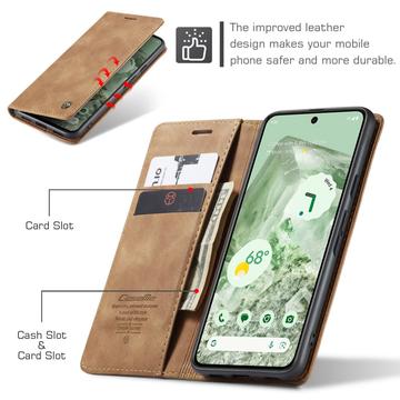 Google Pixel 8a Caseme 013 Series Pung - Brun