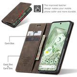 Google Pixel 8a Caseme 013 Series Pung - Kaffe