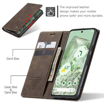 Google Pixel 8a Caseme 013 Series Pung - Kaffe