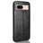Google Pixel 8a Dækket Hybrid Cover - Sort
