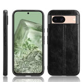 Google Pixel 8a Dækket Hybrid Cover - Sort