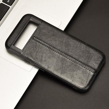 Google Pixel 8a Dækket Hybrid Cover - Sort