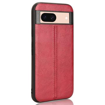 Google Pixel 8a Dækket Hybrid Cover - Rød