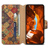 Google Pixel 8a Fire Årstider Pungetui - efterår