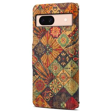 Google Pixel 8a Fire Årstider Pungetui - efterår