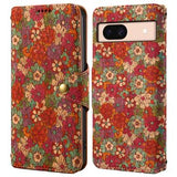 Google Pixel 8a Fire Årstider Pungetui - sommer