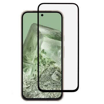 Google Pixel 8a Skærmbeskyttelse Hærdet Glas - 9H - Full Fit - Sort Kant
