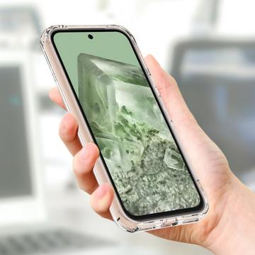 Google Pixel 8a Hybrid Cover - MagSafe Kompatibel - Gennemsigtig