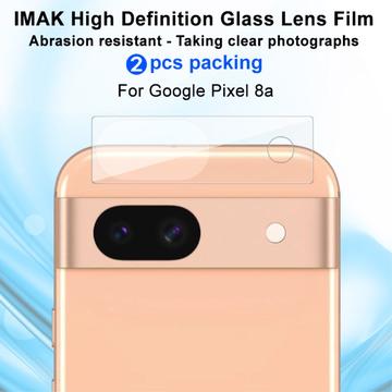 Google Pixel 8a Imak HD Kamera Linse Hærdet Glas - 2 Stk.
