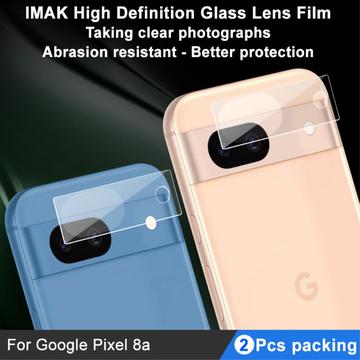 Google Pixel 8a Imak HD Kamera Linse Hærdet Glas - 2 Stk.