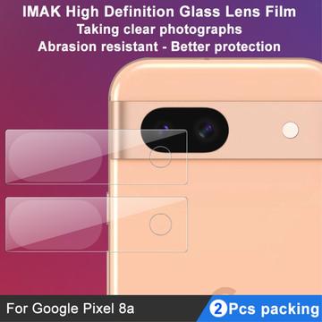 Google Pixel 8a Imak HD Kamera Linse Hærdet Glas - 2 Stk.