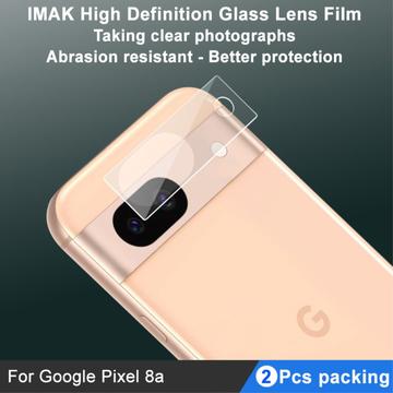 Google Pixel 8a Imak HD Kamera Linse Hærdet Glas - 2 Stk.