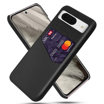 Google Pixel 8a KSQ Cover med Kortholder - Sort