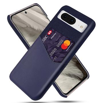 Google Pixel 8a KSQ Cover med Kortholder - Blå