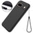 Google Pixel 8a Liquid Silikone Cover med Strop - Sort