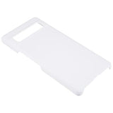 Google Pixel 8a Gummibelagt Plastik Cover - Hvid