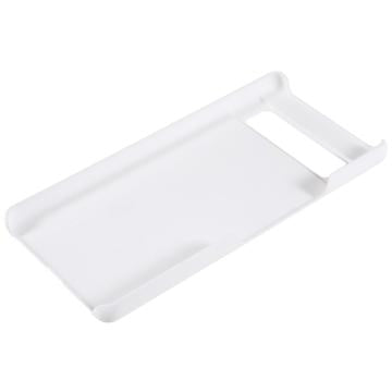 Google Pixel 8a Gummibelagt Plastik Cover - Hvid