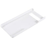 Google Pixel 8a Gummibelagt Plastik Cover - Hvid
