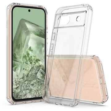 Google Pixel 8a Ridsefast Hybrid Cover - Gennemsigtig