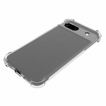 Google Pixel 8a Stødsikkert TPU Cover - Gennemsigtig
